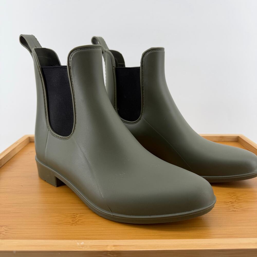 Capelli New York Green Chelsea Ankle Waterproof Rain Boots Women's 7 Gorpcore